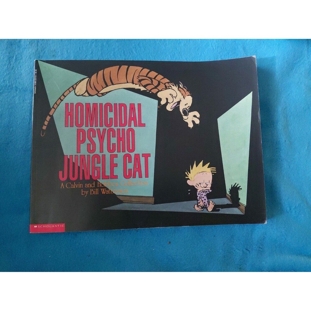 Calvin and Hobbes Homicidal Psycho Jungle Cat by Bill Waterson (Soft Cover 1994)